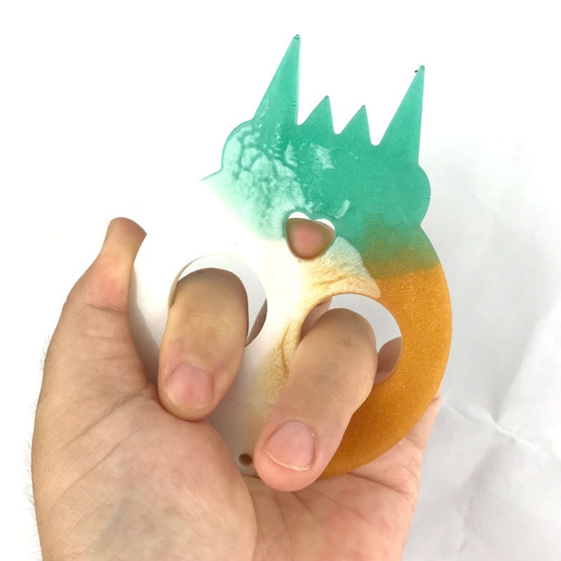 Siy Cetakan Resin Epoksi Bahan Silikon Untuk Diy Craftgantungan Kuncikalunganting