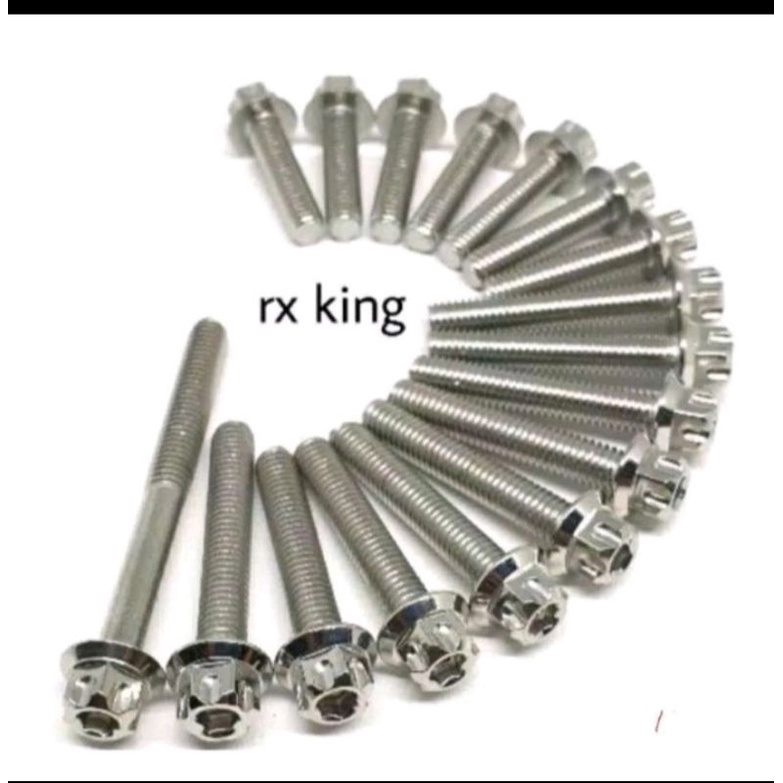 Baud Probolt Rx king Baut Probolt Rx King set Kiri kanan Baud Bak Set Probolt Rx king
