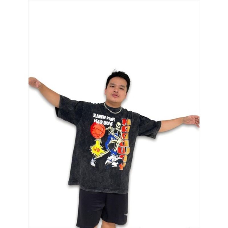 HARDWAY Oversize T-Shirt Wash Acid