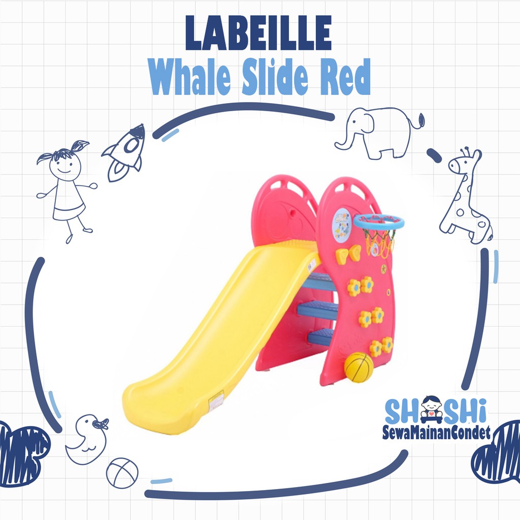 Sewa  Labeille Whale Slide Red