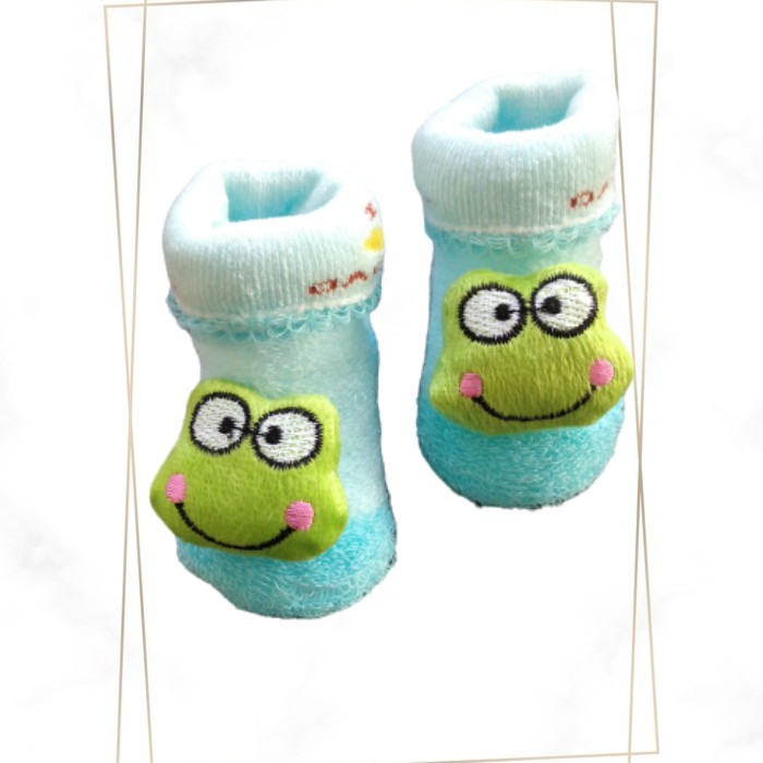 Kaos Kaki Boneka 3D Lucu newborn (geser)