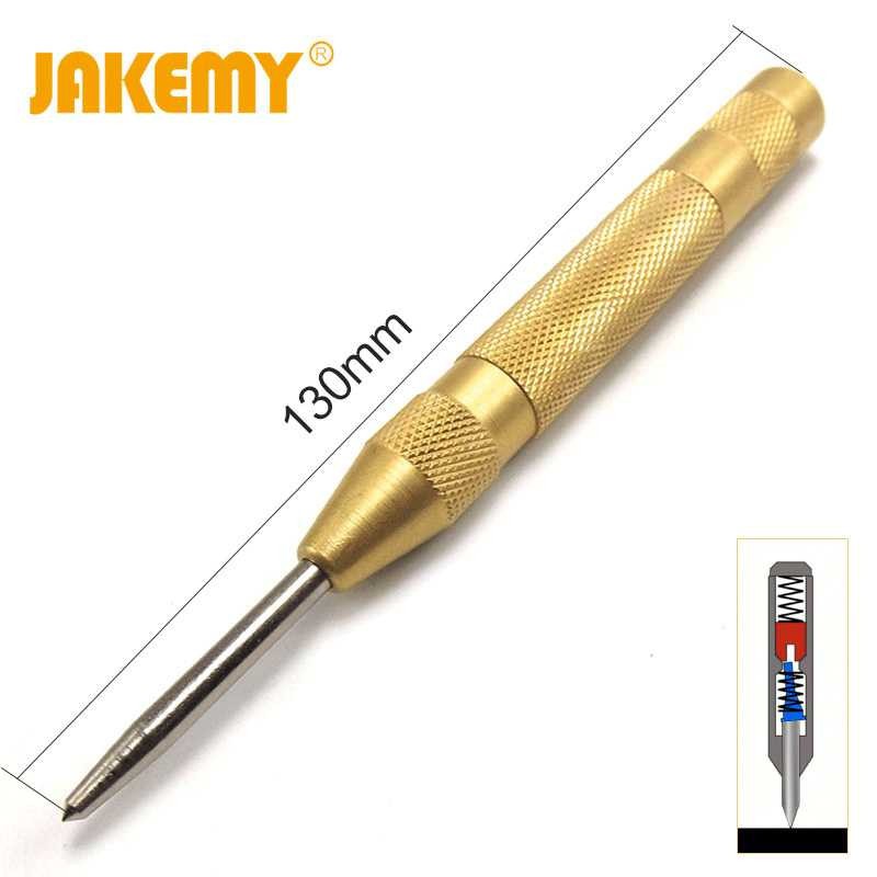 Automatic Center Punch Penanda Titik Bor 130mm (Golden)