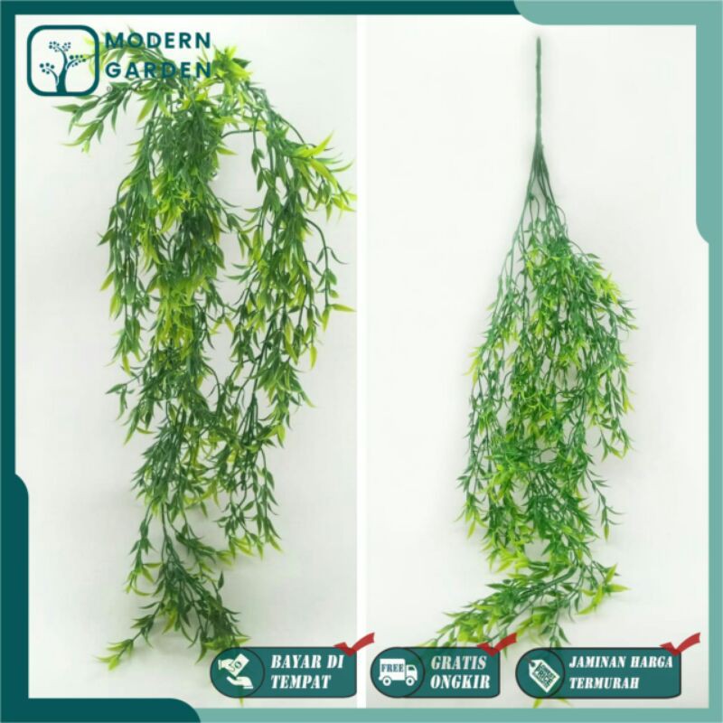 Daun Rambat/Gantung Dekorasi DR7701 Bahan Plastik Panjang 76 cm