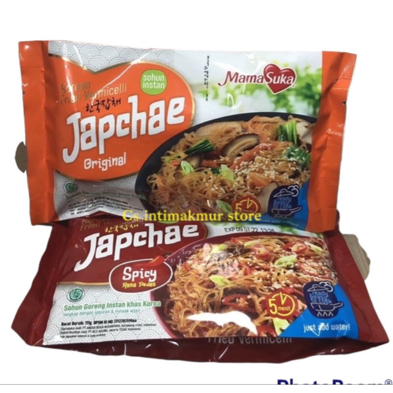 

Mamasuka Japchae original dan spicy 111gr