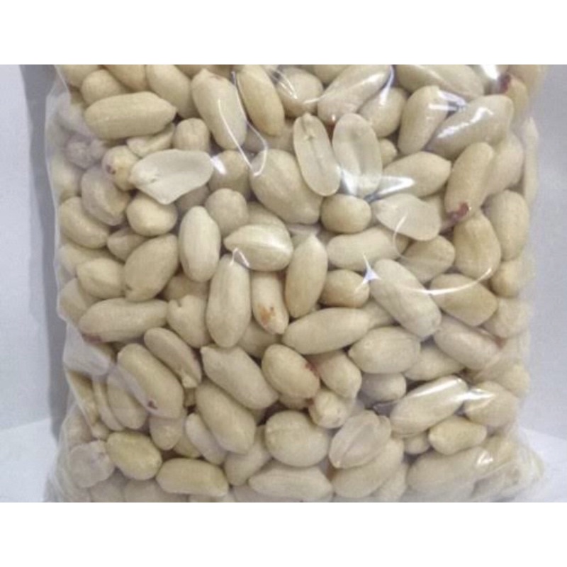 kacang kupas/1kg/kacang tanah kupas ukuran jumbo/sedang/kecil