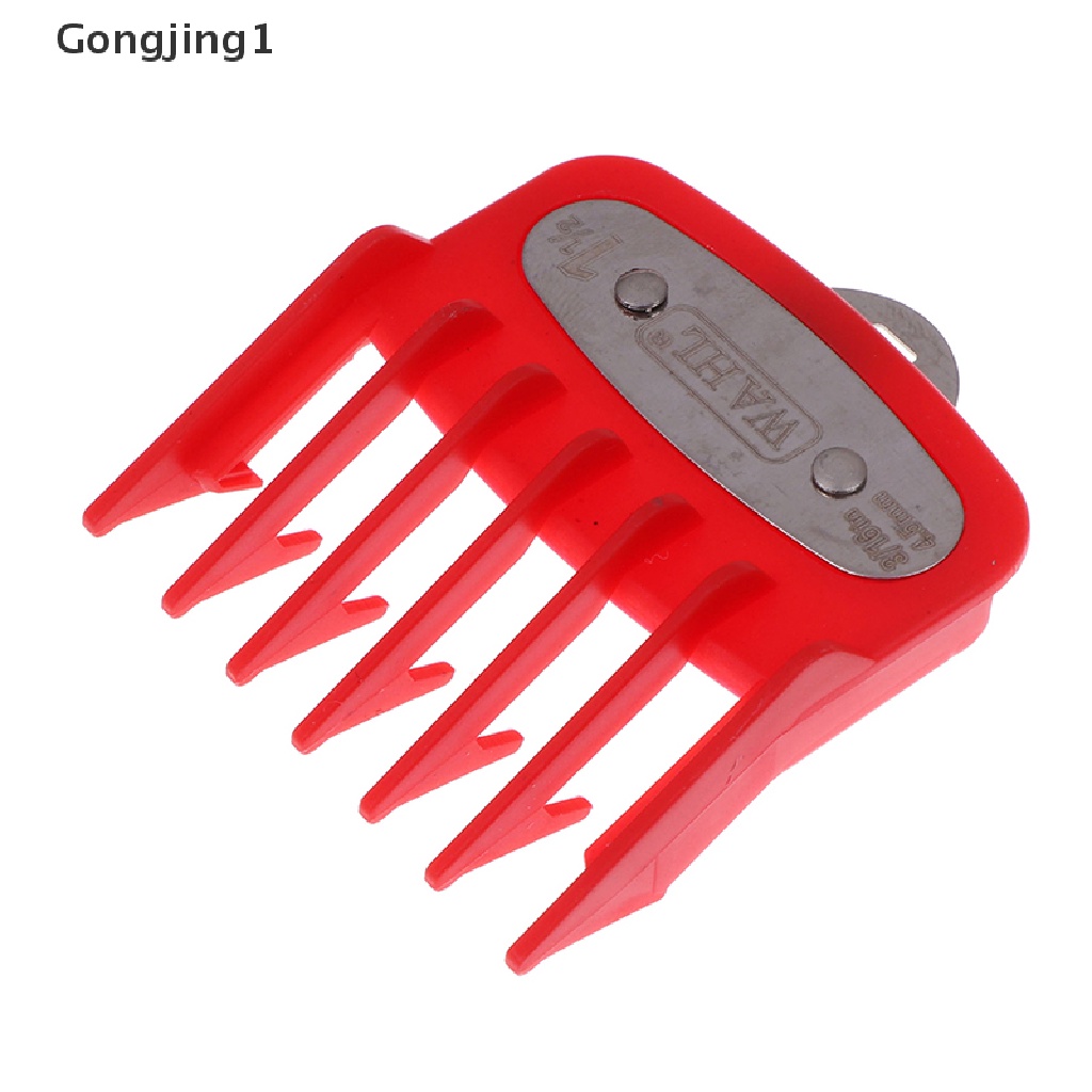 Gongjing1 Set Sisir Panduan Ukuran 1.5mm + 4.5mm Dengan Holder Metal Untuk Clipper