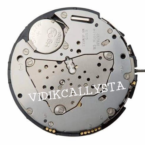 MESIN JAM TANGAN MIYOTA 6S10 MOVEMENT CAL 6S10 ORIGINAL