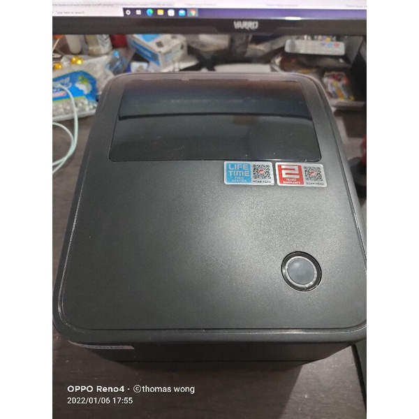 printer xprinter second pemakaian 1 bulan lengkap full set