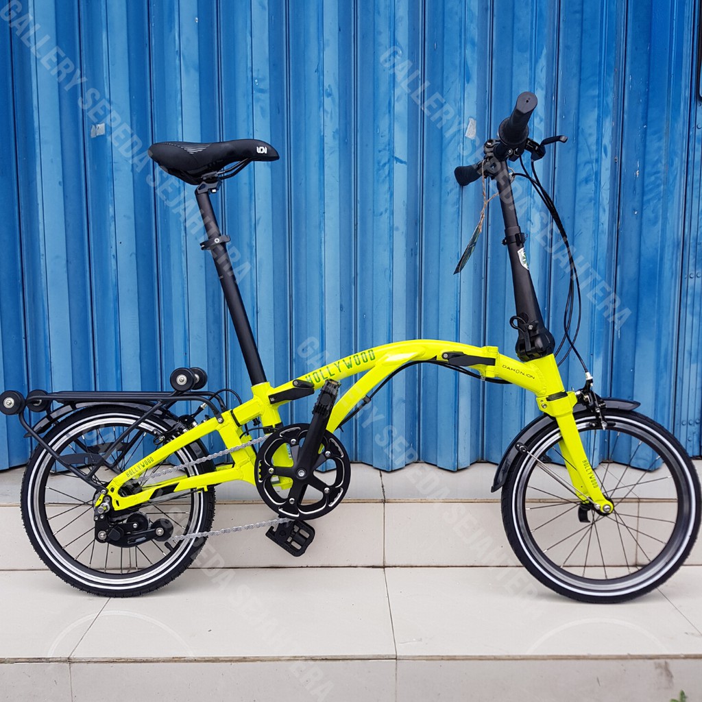 Sepeda Lipat Dahon Ion Hollywood Yellow Dahon Curl