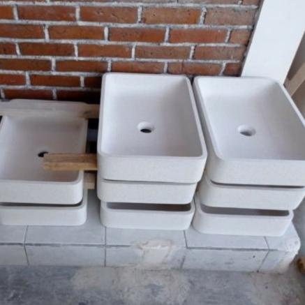 

Washtafel Kotak Teraso P50 L30 T12 Cm --Terbaru--