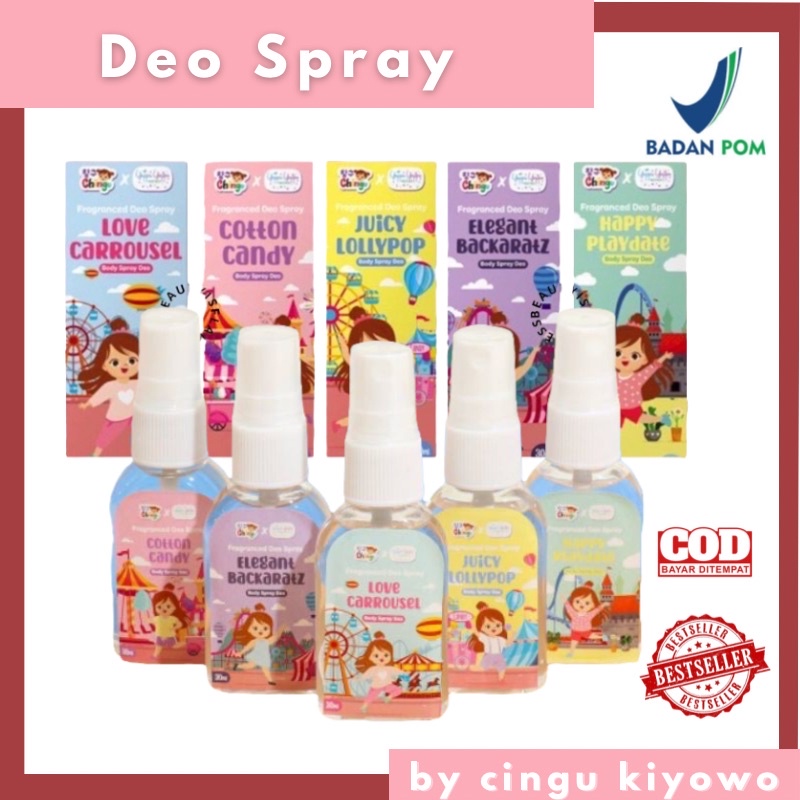 READY STOCK DEO SPRAY CHINGU x YEPPU By KIYOWO