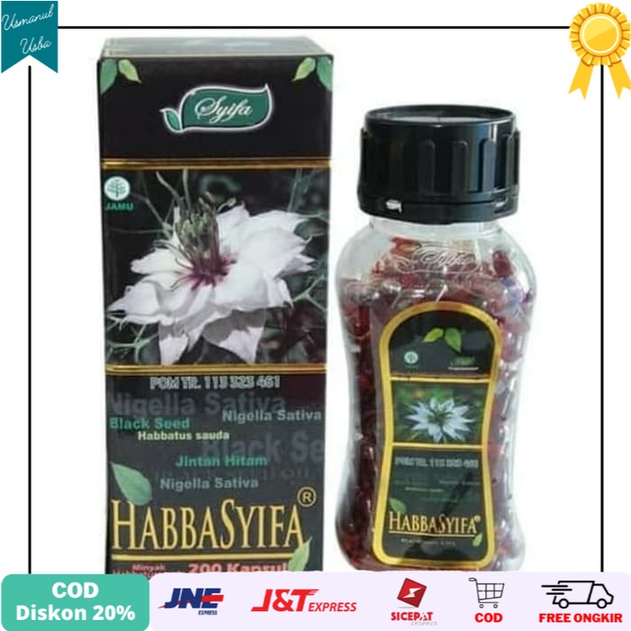 

◾COD◾ MINYAK HABBATUS SAUDA HABBA SYIFA HABBASYIFA 200 KPS| AA158