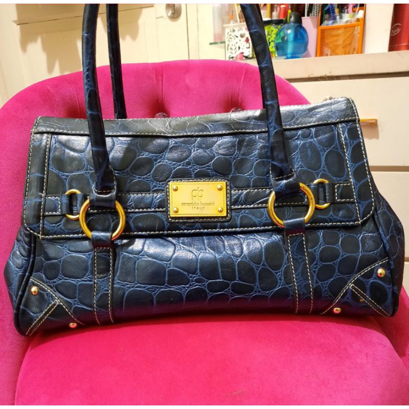 tas kulit Arnaldo Bassini