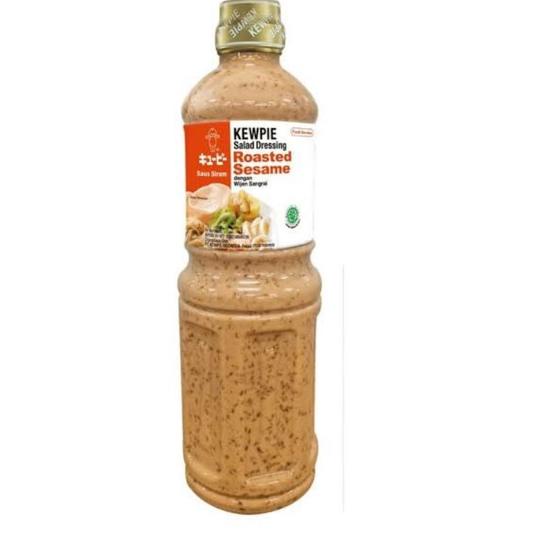 

〽️FRESH〽️ KEWPIE Salad Dressing Roasted Sesame 1 Liter Saus Siram Wijen Sangrai