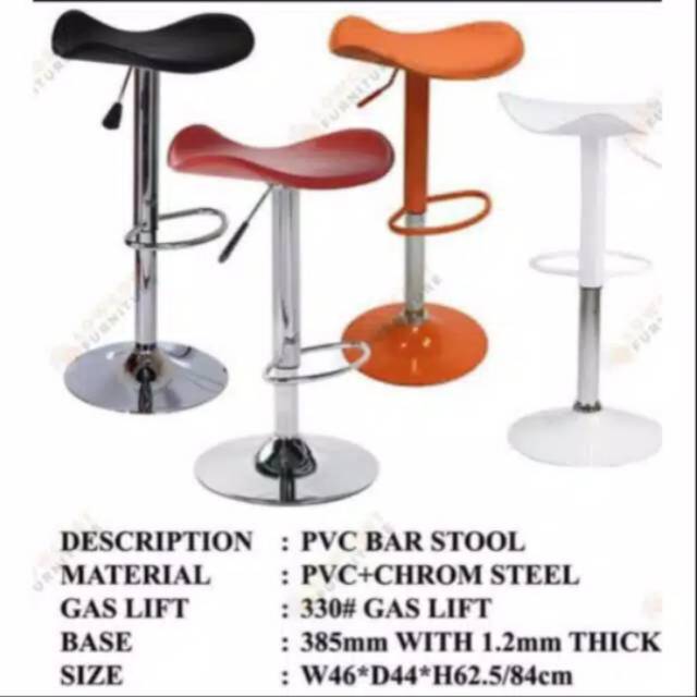  Kursi  Bar  Leather BARSTOOL Hidrolik  Shopee Indonesia