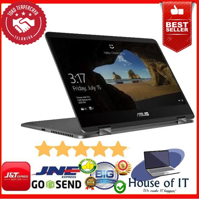Asus Vivobook Tp410ua I3 8130 4gb 1tb Win10 14hd Shopee Indonesia