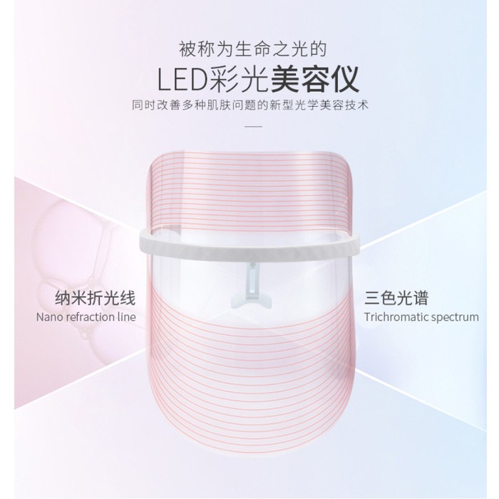 Faceshield LED Perawatan Kecantikan