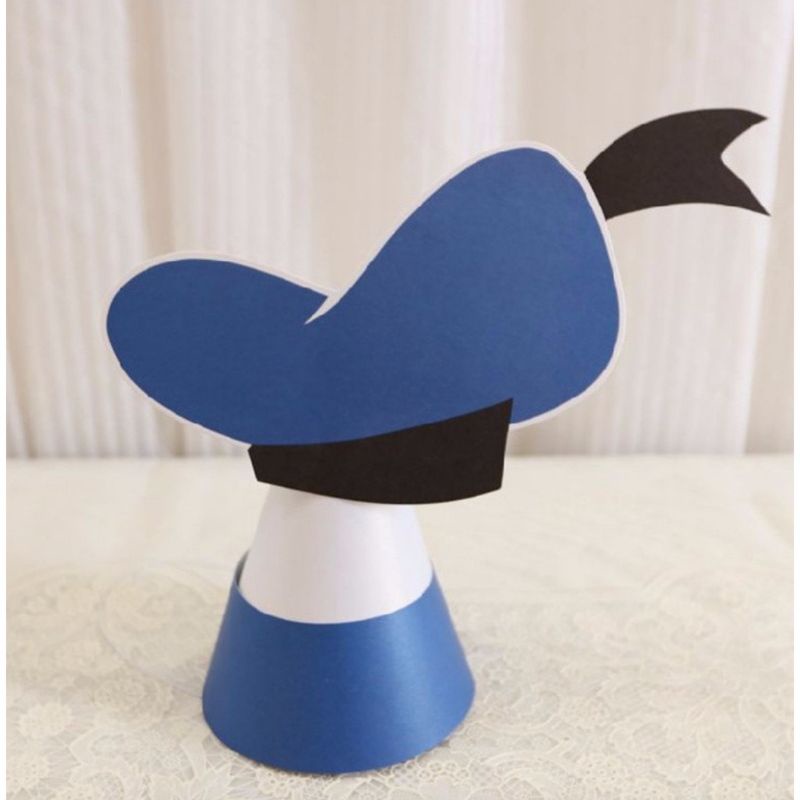 TOPI KERUCUT DONALD DUCK DONAL BEBEK 3D DISNEY PARTY HAT DEKORASI PESTA ULANG TAHUN PROPERTI FOTO LU