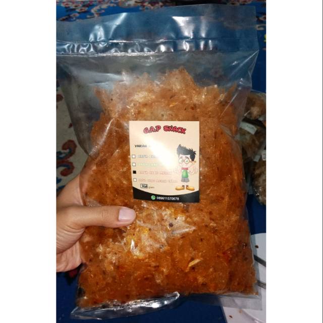 

G.A.Psnack keripik kaca/keripik beling 250gram/1/4kg