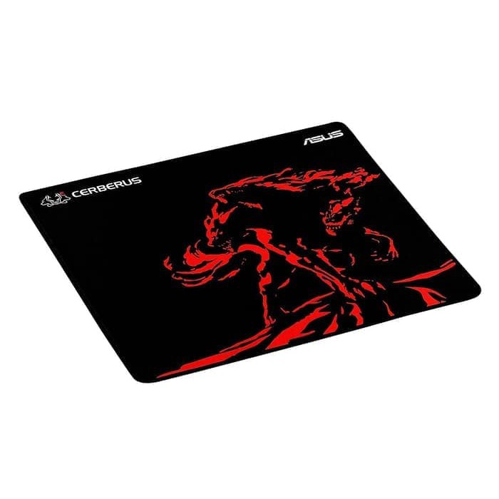 MOUSEPAD ASUS CERBERUS MAT PLUS RED Cloth with Rubber