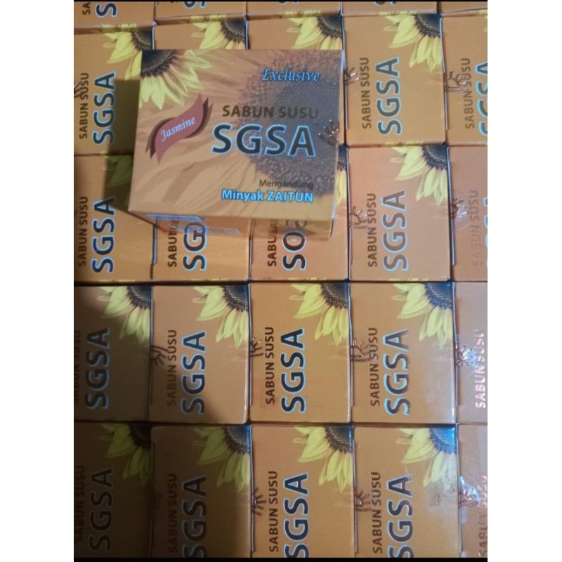 SGSA sabun susu & minyak zaitun 100gr