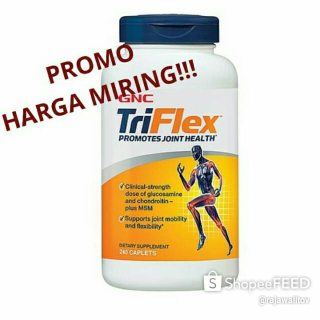 Glucosamine GNC Triflex Vitamin Lutut Sendi