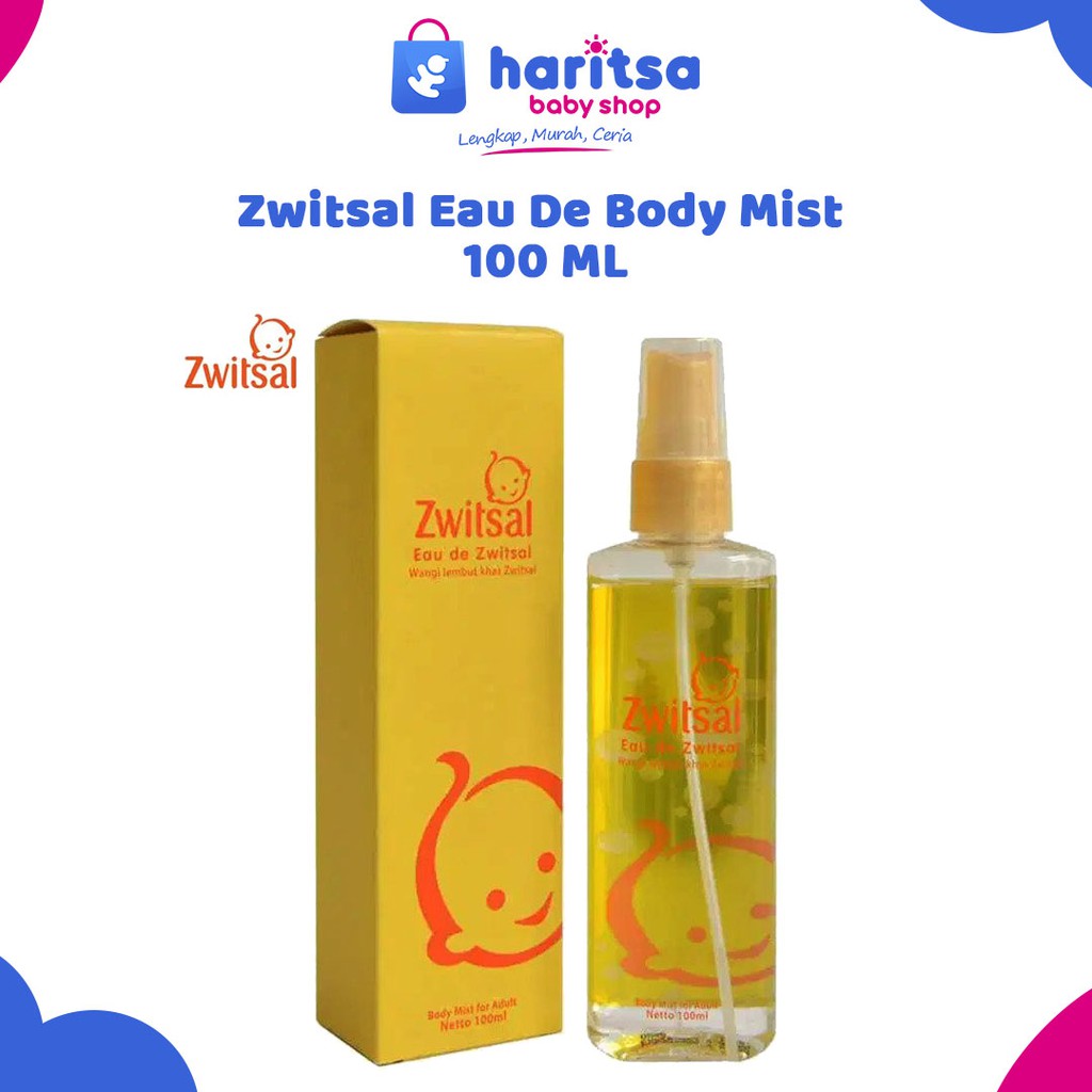 Zwitsal Eau De Body Mist  100 ML  Parfum