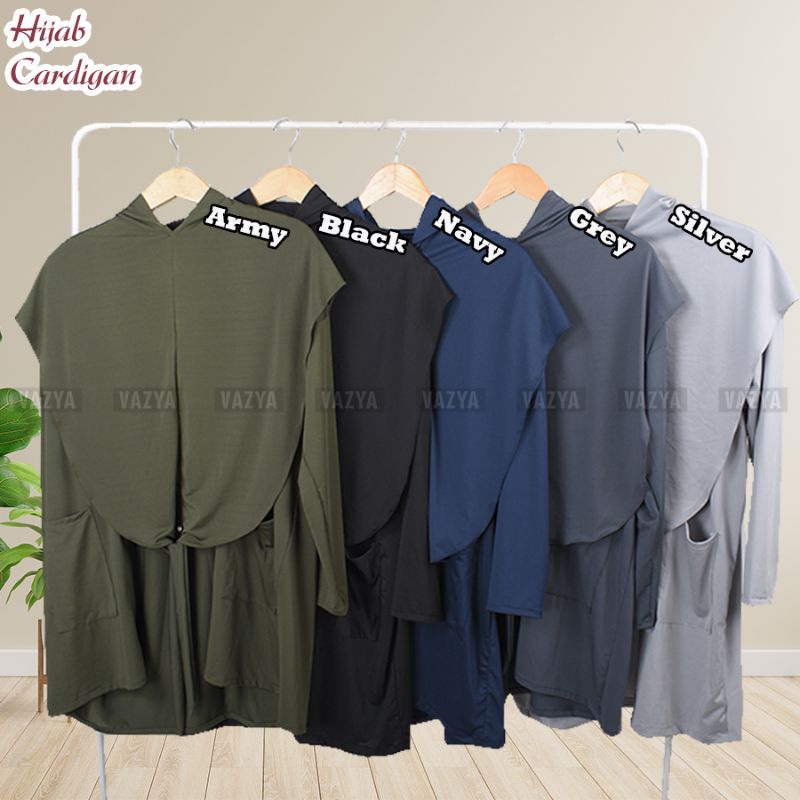 Hijab Khimar Cleo Cardigan