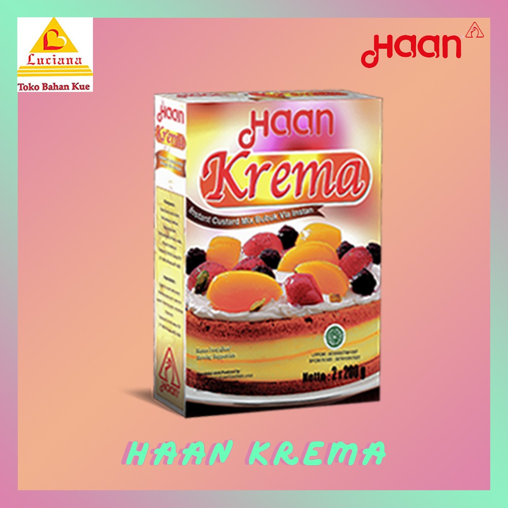 HAAN KREMA - Bubuk Creamy Custard 400gr