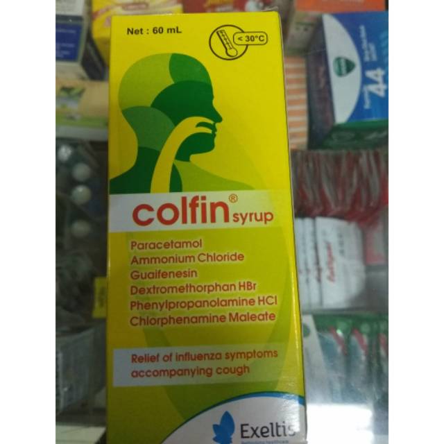 COLFIN SYRUP 60ML OBAT UNTUK BATUK, PILEK DAN DEMAM