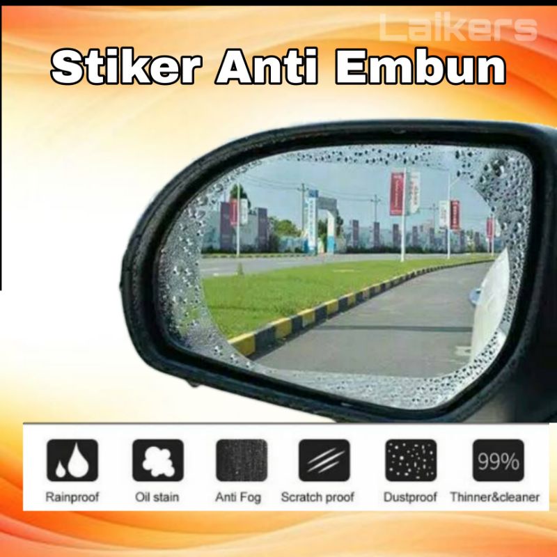 Film Kaca Spion Anti Blur