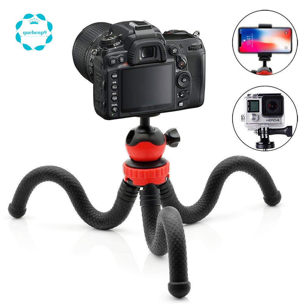 Flexible Ball Head Tripod for iPhone, Android Phone, GoPro