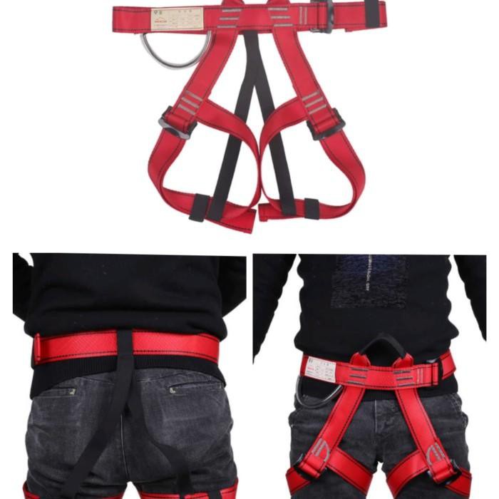 Jual hiking camping gaul Sit Harnes Climbing Panjat Safety Belt Seat