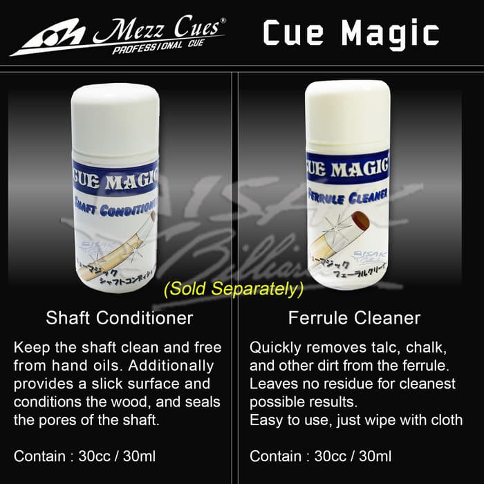 Mezz Cue Magic Shaft Conditioner - Pembersih Shaft Stick Billiard Paling Murah