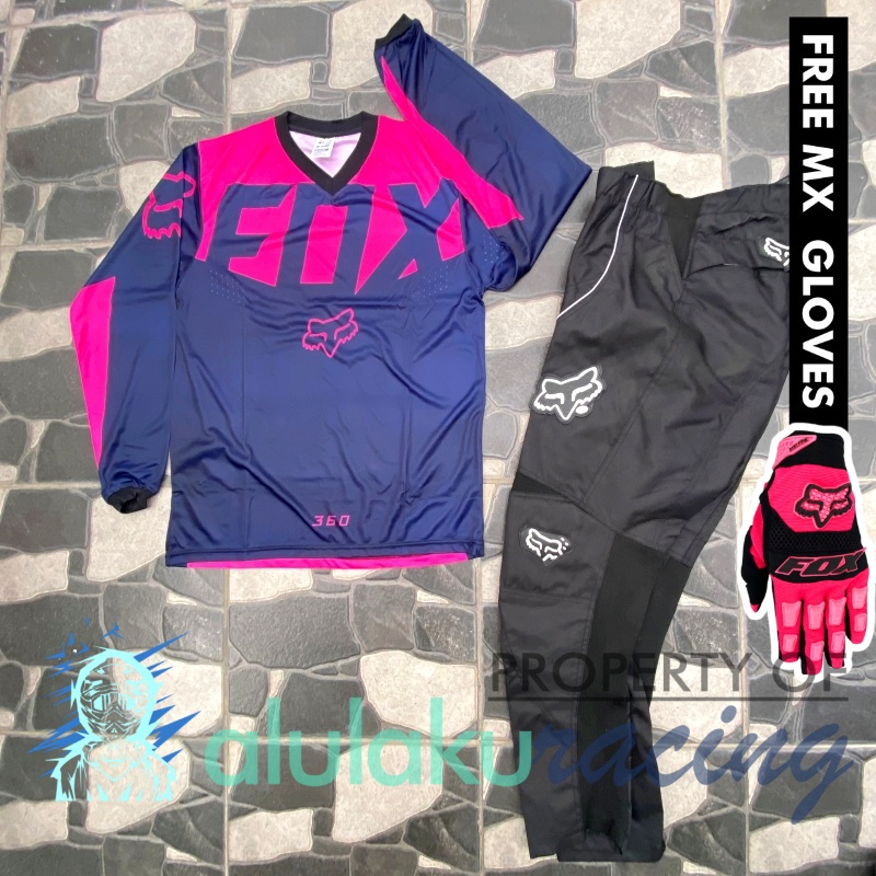 Jersey &amp; Celana MX Trail Motocross - Paket Bundling FOCT0701-F48