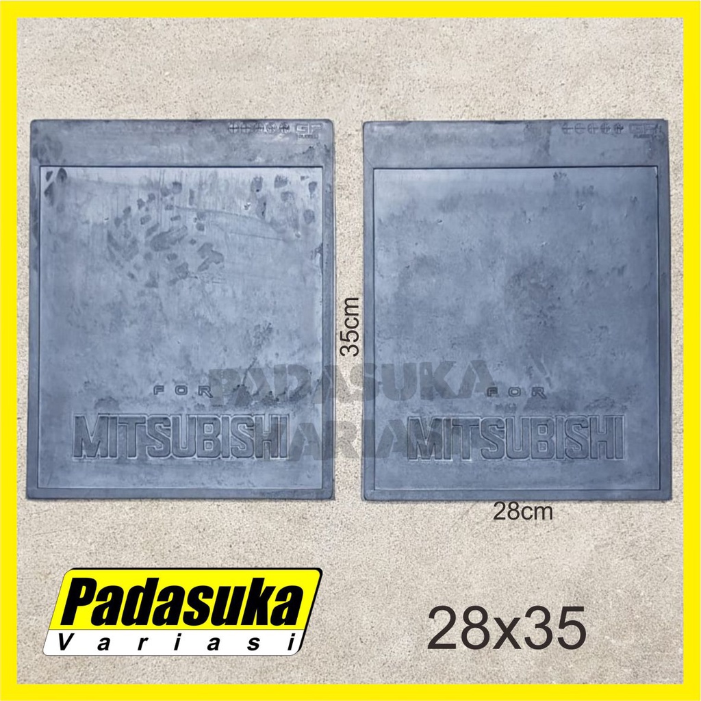 Karpet Lumpur Mitsubishi Kuda Mud Guard Universal Mobil Mitsubishi