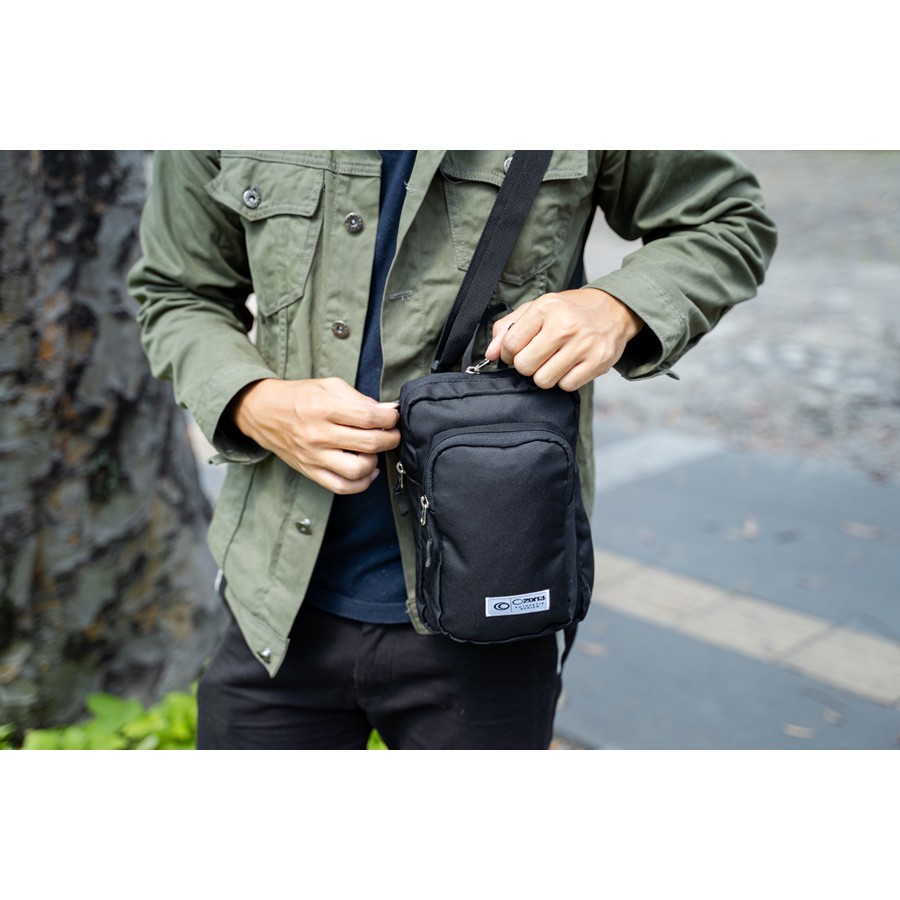 Ozone Tas Selempang Sepeda XT10 EQUIN + Tali Strap (dikaitkan disepeda)