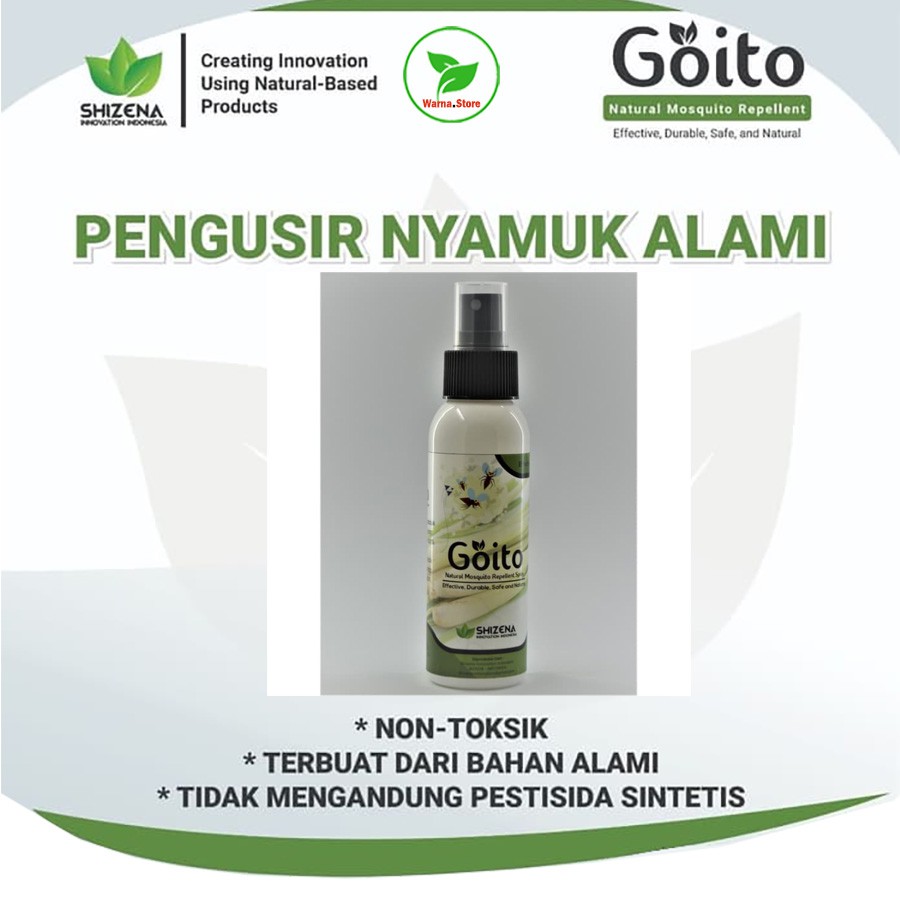 Goito Spray pengusir nyamuk ampuh berbahan alami