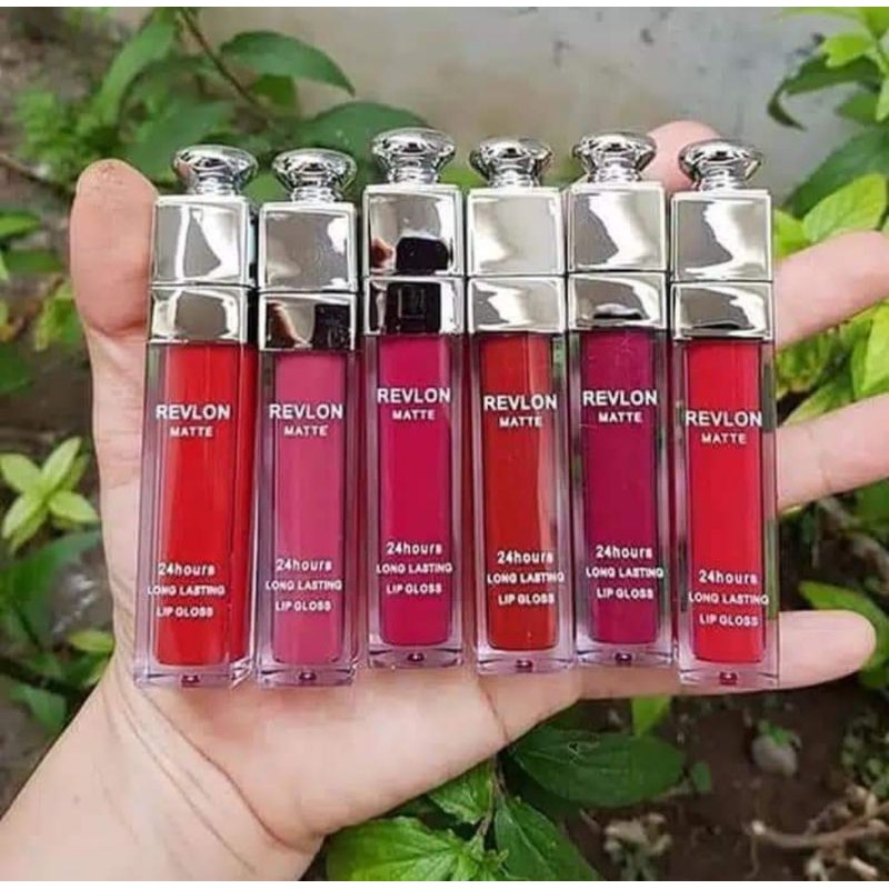 [ TERMURAH ] LIP CREAM REVLON 3D MATTE LONGLASTING 24 H / LIPGLOSS REVLON TERBARU