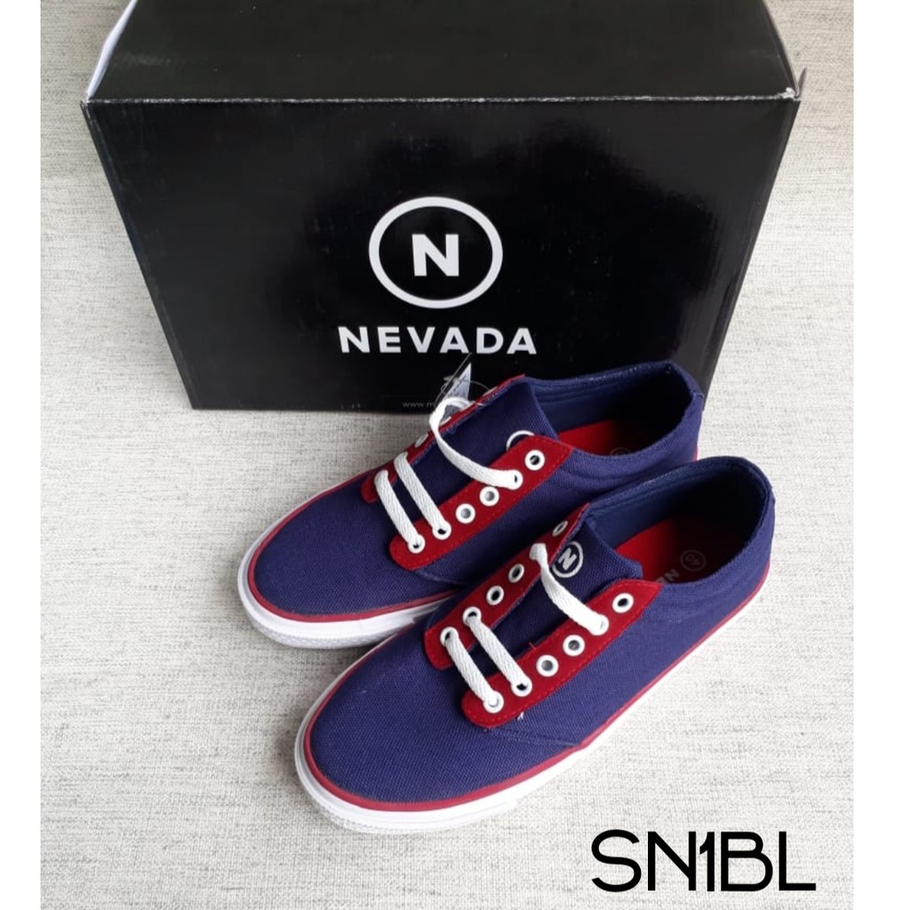Sepatu Sneaker Pria Tali Kanvas SN1 Brand MATAHARI Nevada