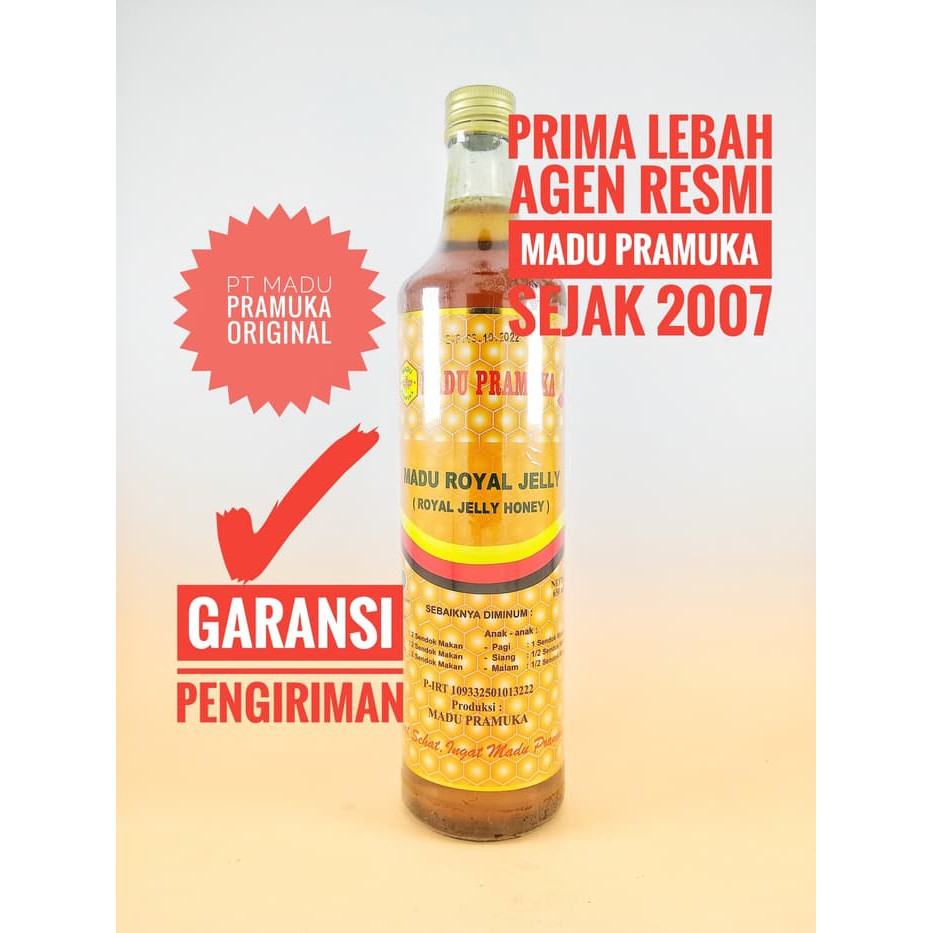 

Madu Pramuka - Madu Royal Jelly 650 ml