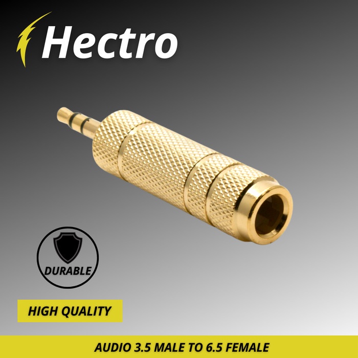 HECTRO KONEKTOR AUDIO 3.5 MALE TO 6.5 FEMALE / CONNECTOR AUDIO