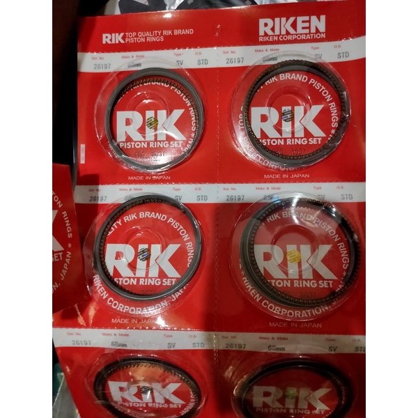 ring piston suzuki K6a dan k10a turbo