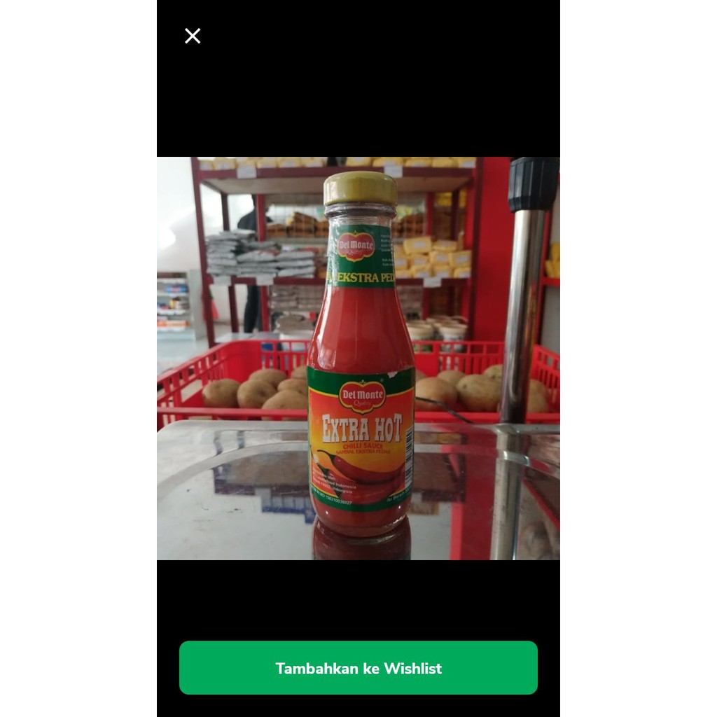 

DELMONTE CHILI EXTRA HOT 200 ML