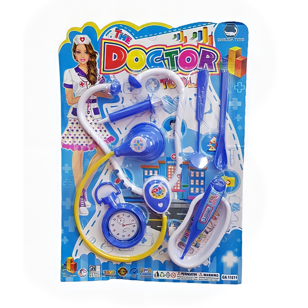 ( BISA COD ) PROMO Mainan Edukasi Anak Dokter Dokteran / Mainan Anak Dokter Set / Mainan Anak Perempuan / Mainan Anak Laki Laki SNI Murah Image 3