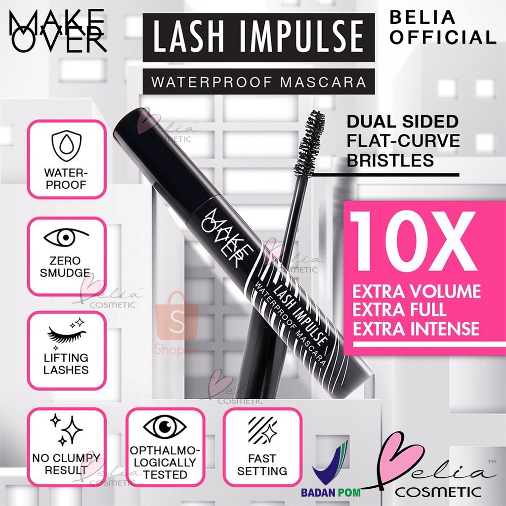 ❤ BELIA ❤ MAKE OVER Lash Impulse Waterproof Mascara 9 ml