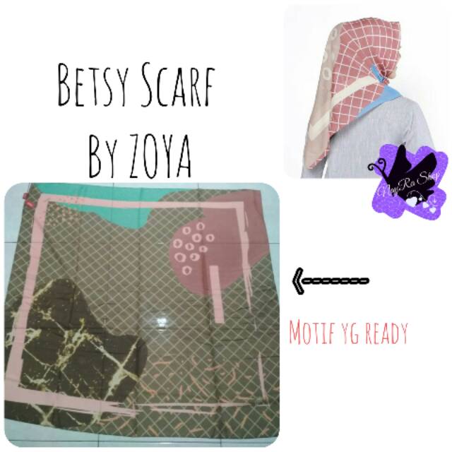 Zoya jilbab BETSY