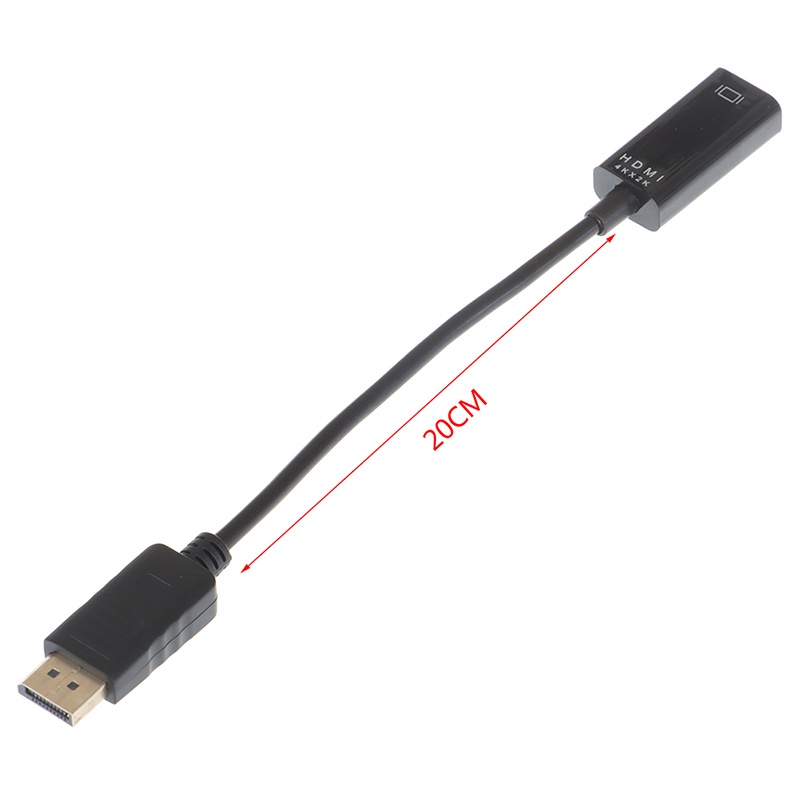 Adaptor Konverter Video 4k Displayport DP Ke HDMI 1080P