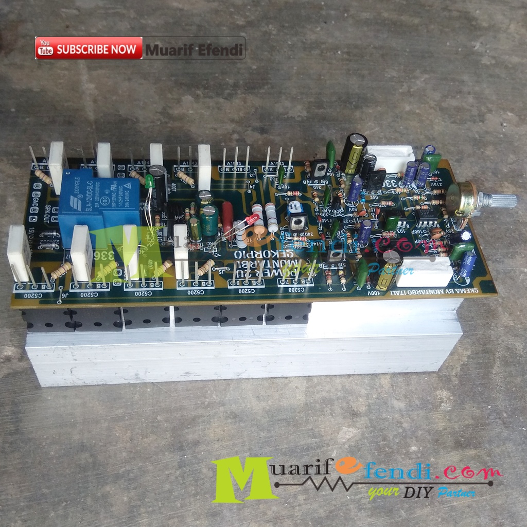 POWER AMPLIFIER MONTARBO 2U 20cm CLONE ITALY 336 HS FINAL SIAP PAKAI