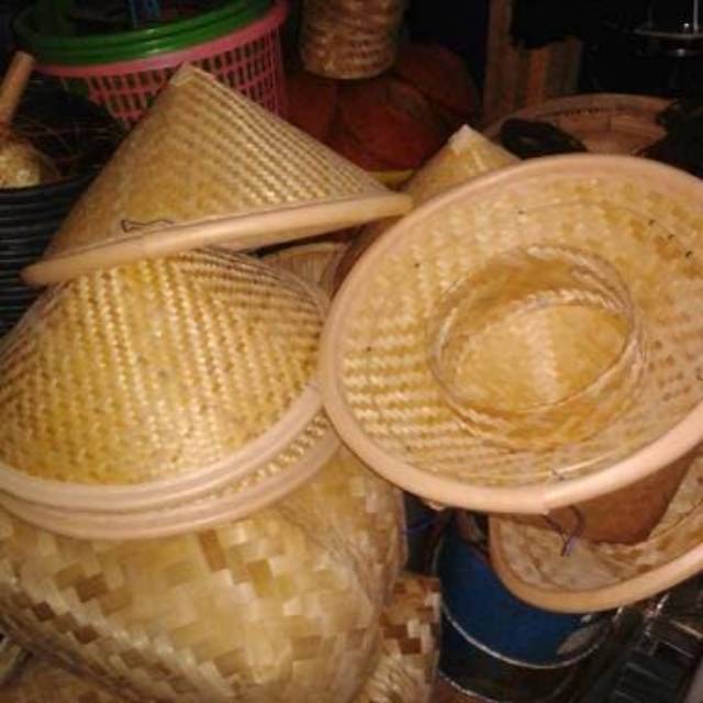 Caping topi petani diameter 35cm